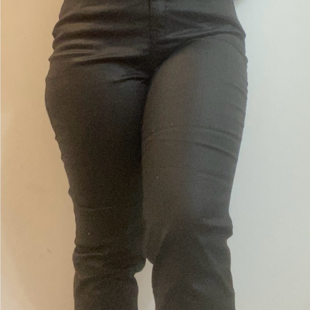 Black Slim Fit Work Pants